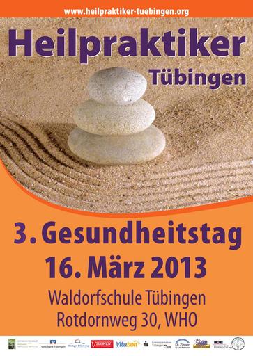2013 | Dritter Tübinger Gesundheitstag | Plakat